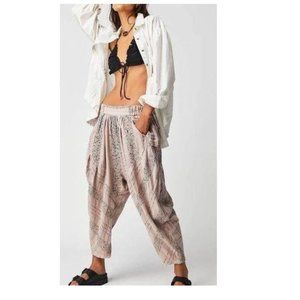 NWOT Once Upon Yarn Dye Pants Free People